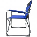 Ozark Trail Camping Director Chair,Blue,Adult