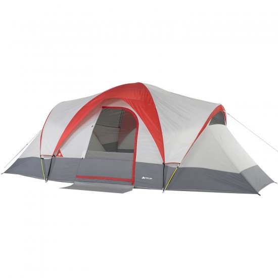 Ozark Trail 9-Person Weatherbuster Dome Tent,with Built-in Mud Mat