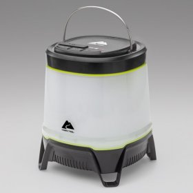 Ozark Trail 750 Lumen Hybrid Power LED Camping LanternWhite,Black & Green