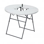 Ozark Trail Camping Table,White and Black