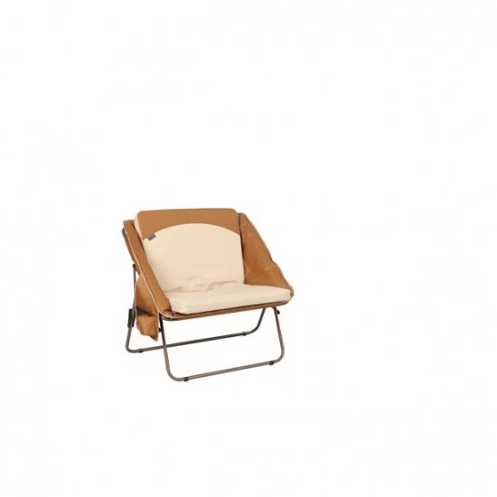 Ozark Trail Camping Chair,Brown and Beige,Adult