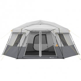 Ozark Trail 17' x 15' Person Instant Hexagon Cabin Tent,Sleeps 11