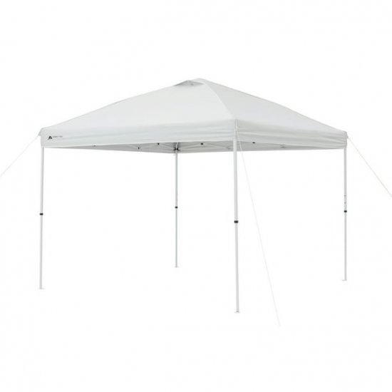 Ozark Trail 10\'x 10\'Simple Push Straight Leg Instant Canopy (100 Sq. ft.)