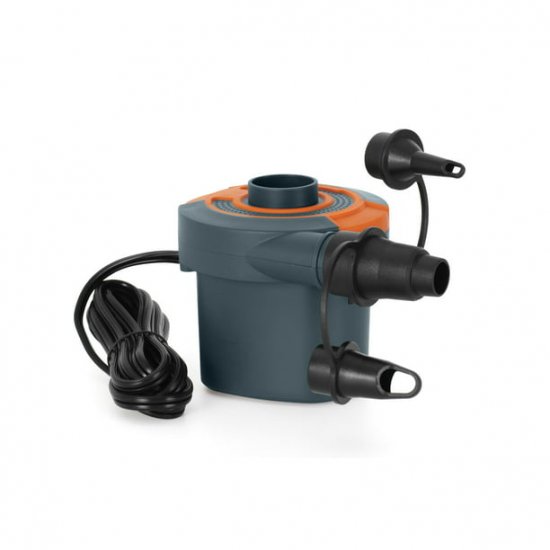 Ozark Trail Sidewinder 4\" HIGH AC Electric Air Pump Grey/Orange