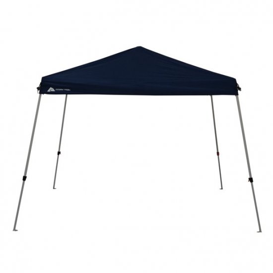 Ozark Trail 10\'x 10\'Instant Slant Leg Canopy,Dusty Blue,outdoor canopy