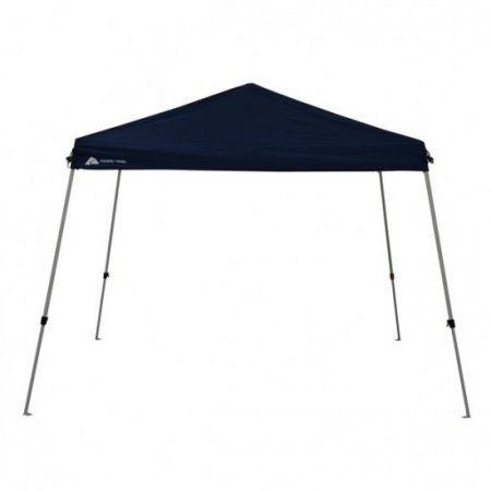 Ozark Trail 10'x 10'Instant Slant Leg Canopy,Dusty Blue,outdoor canopy