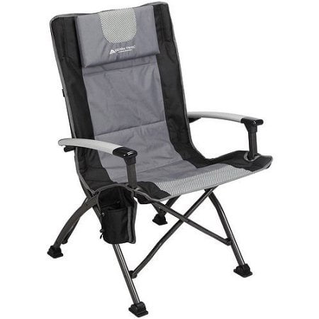 Ozark Trail High Back Camping Chair,Black